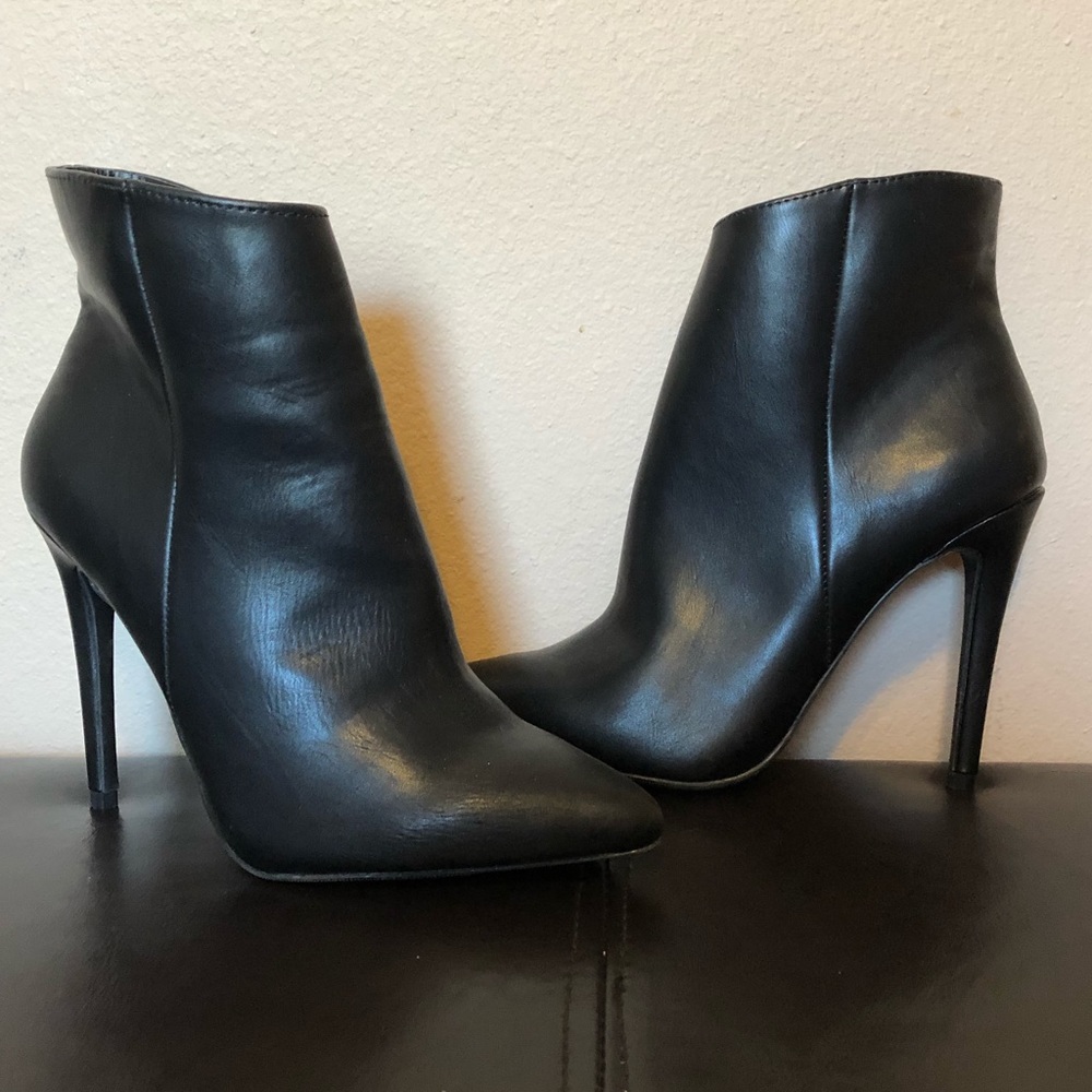 Black booties